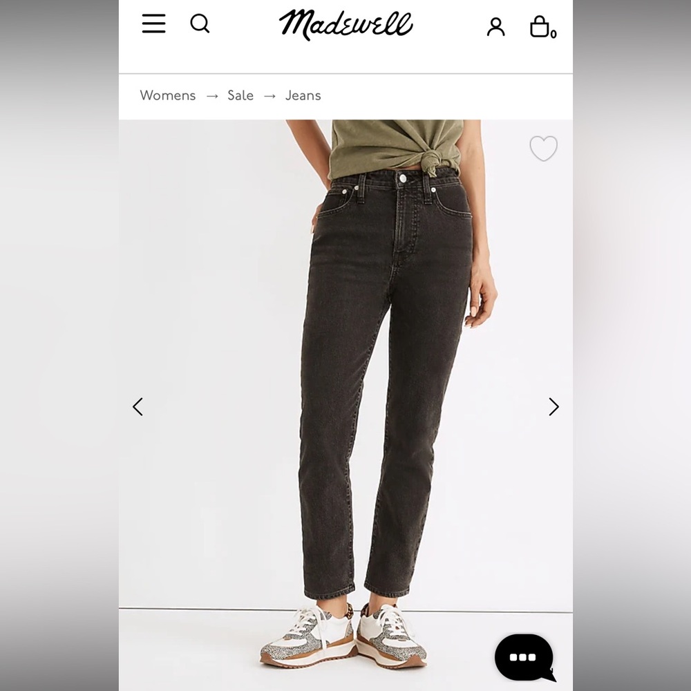 Madewell Perfect Vintage Curvy Straight Leg Jeans - Picture 6 of 7